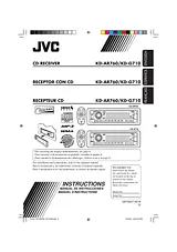 JVC KD-G710 Справочник Пользователя