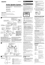 Sony SRSDZ10 Manual