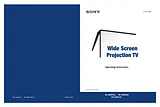 Sony KP 51WS520 Manual