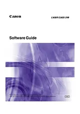 Canon 310 Software Guide
