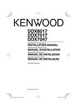 Kenwood DDX7017 Manuel D’Utilisation