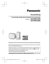 Panasonic KXPRX120G Mode D’Emploi