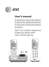 AT&T EL52303 Инструкции Пользователя