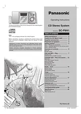 Panasonic SC-PM41 Manual De Usuario