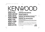 Kenwood KDC-2019V Manual Do Utilizador