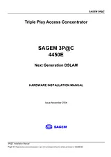 Sagem 4450E Справочник Пользователя