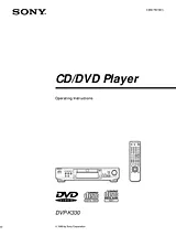 Sony dvp-k330 ユーザーガイド