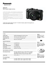 Panasonic DMC-GF1 DMC-GF1EB-K Manual De Usuario