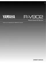 Yamaha R-V902 사용자 설명서