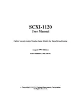 National Instruments SCXI-1120 用户手册
