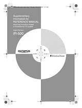 Olympus ir-500 Introduction Manual