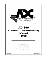 American Dryer Corp. AD-840 User Manual