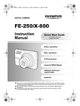 Olympus FE-250 Guide D’Installation Rapide