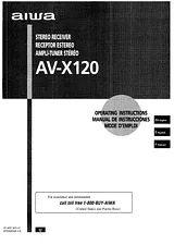 Aiwa AV-X120 Manuale Utente