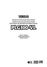 Yamaha PLG100-VL 用户手册