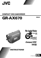 JVC GR-AX670 Guida Utente