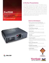 Viewsonic Pro9500 Dépliant