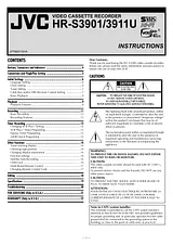 JVC HR-S3901 User Manual