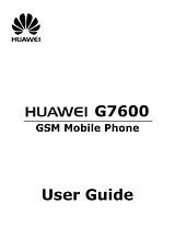 Huawei Technologies Co. Ltd G7600 ユーザーズマニュアル