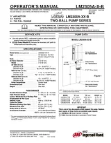 Ingersoll-Rand LM2305A-X-B Benutzerhandbuch
