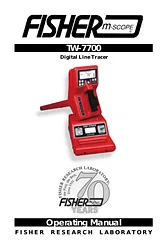 Fisher TW-7700 Manual Do Utilizador