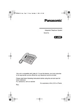 Panasonic KX-TS4200 Справочник Пользователя