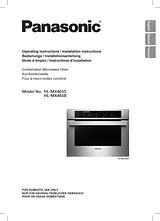 Panasonic HLMX465S Operating Guide