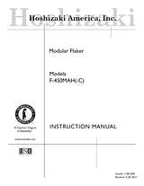 Hoshizaki F-450MAH-C Manuale Utente
