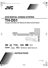 JVC SP-THD51F Manuel D’Utilisation