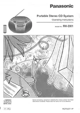 Panasonic RX-DX1 Manuale Utente