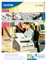 Brother FAX-2920 FAX-2920R Leaflet