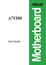 ASUS A7V880 Справочник Пользователя