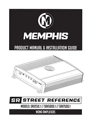 Memphis Audio 16-SRX250.1 Owner's Manual