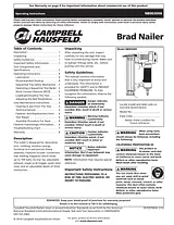 Campbell Hausfeld CHN90498 Manual Do Utilizador
