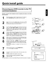 Philips dvdr615-17b Guía De Instalación Rápida