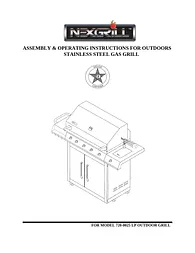 Nexgrill 720-0025 LP 사용자 설명서