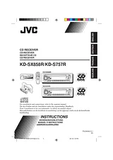 JVC KD-SX858R 사용자 설명서