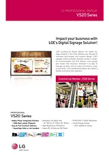 LG 42VS20 Leaflet
