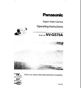 Panasonic NV-GS70A User Manual