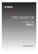 Yamaha YST-SW012 Manuale Proprietario