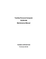 Toshiba tecra m2 ユーザーズマニュアル