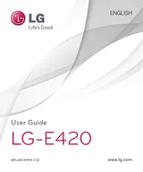 LG LGE420 Owner's Manual