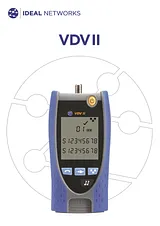 Ideal Networks VDV IICable length meter, R158000 用户手册