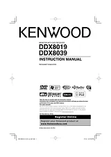 Kenwood DDX8019 Manuel D'Instructions