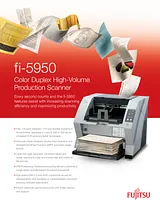 Fujitsu fi-5950 AP-5950C Fascicule