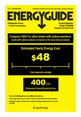 Summit FF946WIM Energy Guide