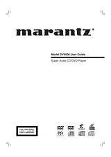Marantz dv9500 Справочник Пользователя