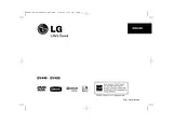 LG DV480 Инструкции Пользователя