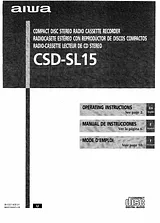 Aiwa CSD-SL15 User Manual