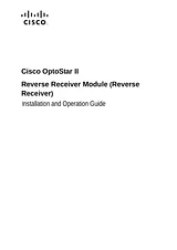 Cisco Cisco OptoStar II Driver Amplifier Руководство По Установке